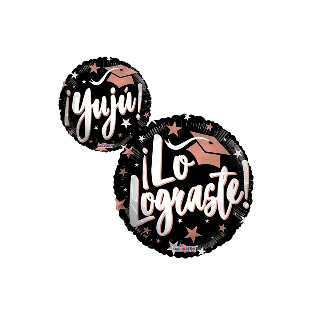 GRAD ME YUHU LO LOGRASTE NEGRO/ROSE