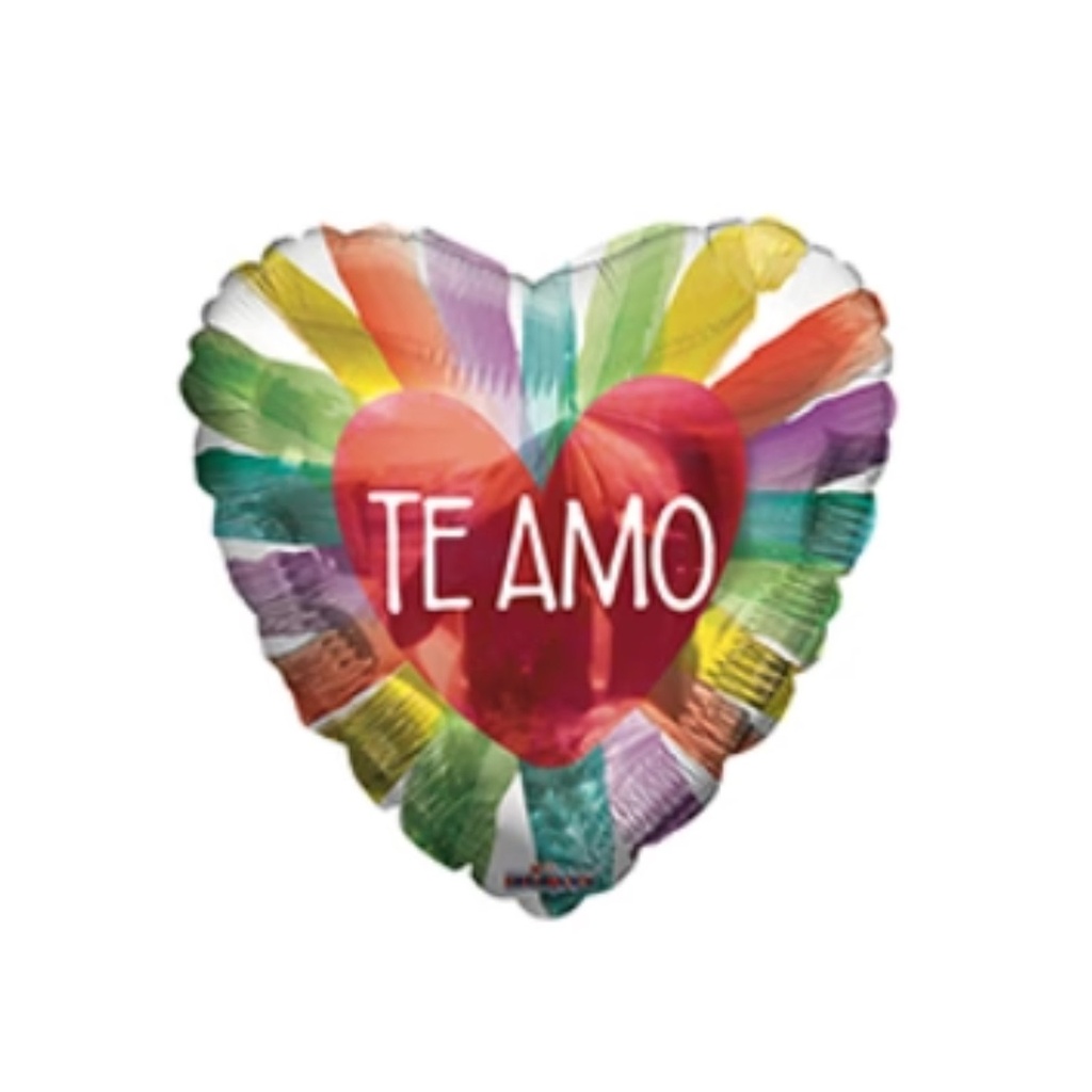 [CONV37195/18] GLOBO ME- TE AMO ACUARELA HVD