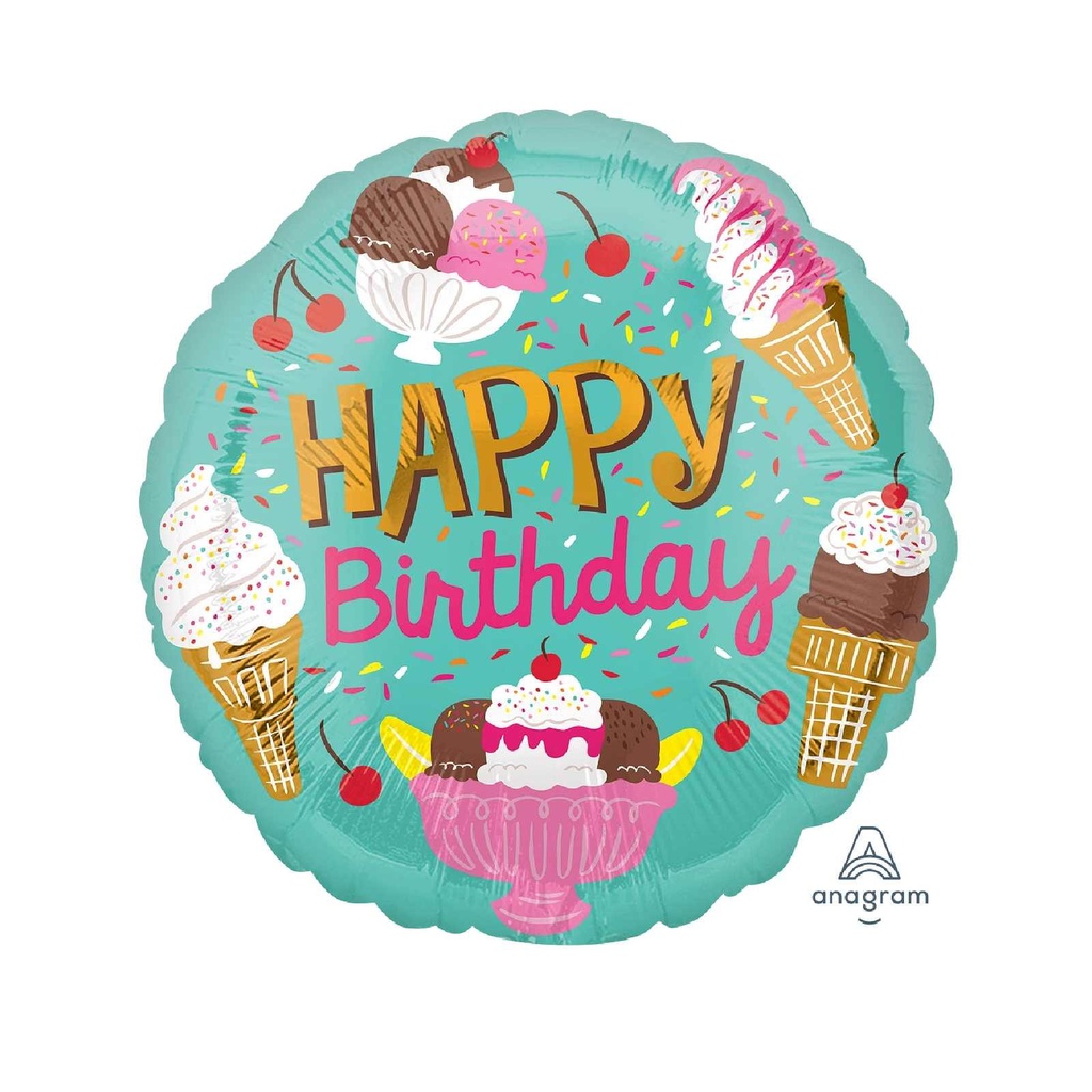 [CONV38470/02] 17C MET ICE CREAM PARTY HBD STANDARD