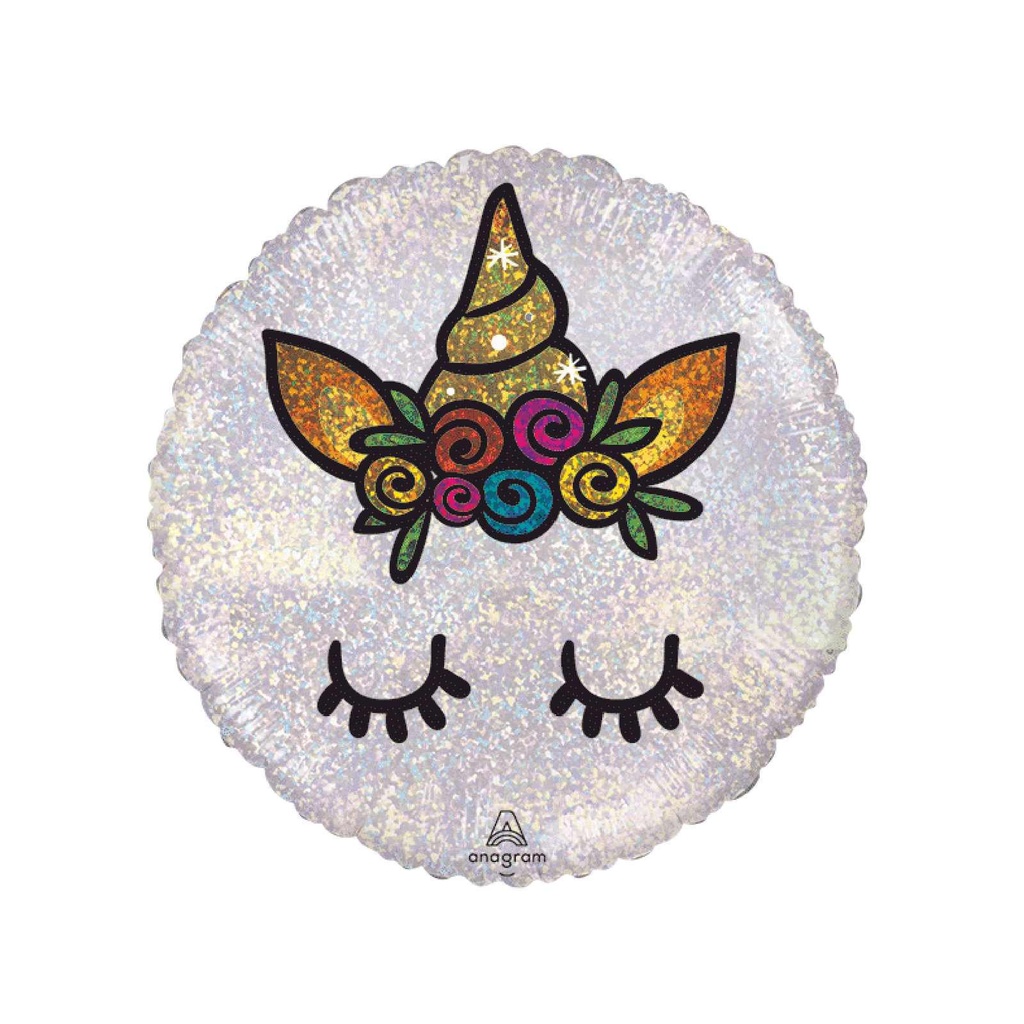 [CONV39084/18] CARA UNICORNIO HO BLANCO STANDARD ANAGRAM