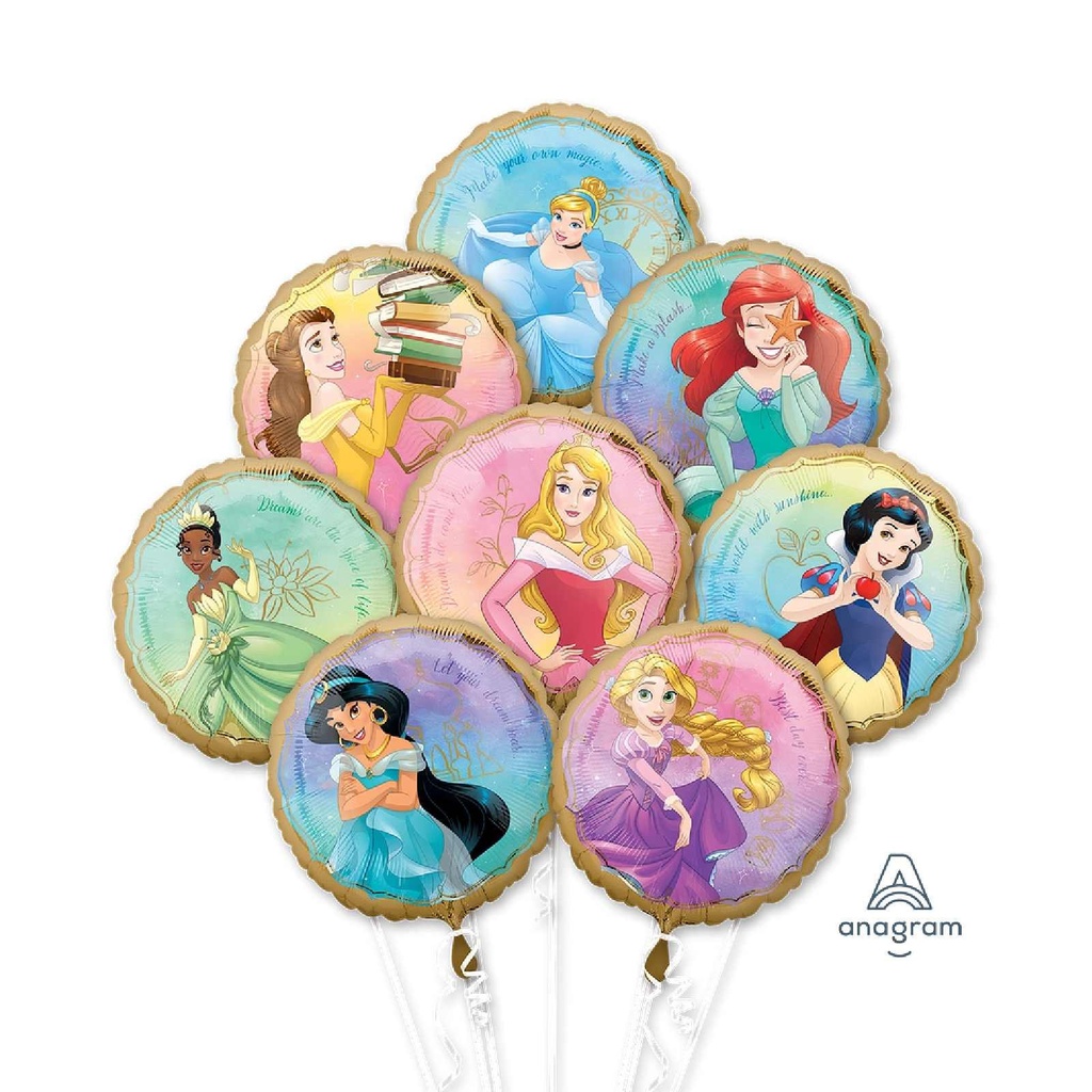 BOUQUET MET PRINCESS ONCE UPON A TIME BOUQUET OF BALLOONS