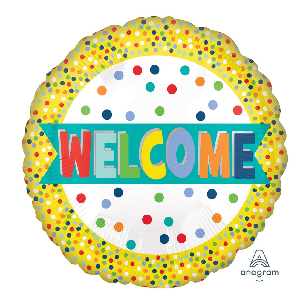 17C MET WELCOME LOTS OF DOTS STANDARD
