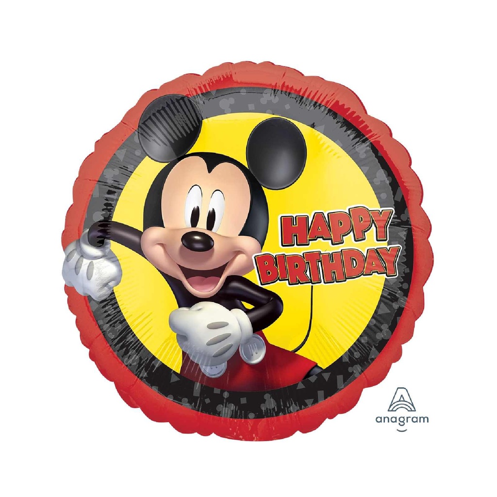17C MET MICKEY MOUSE FOREVER BIRTHDAY STANDARD ANAGRAM