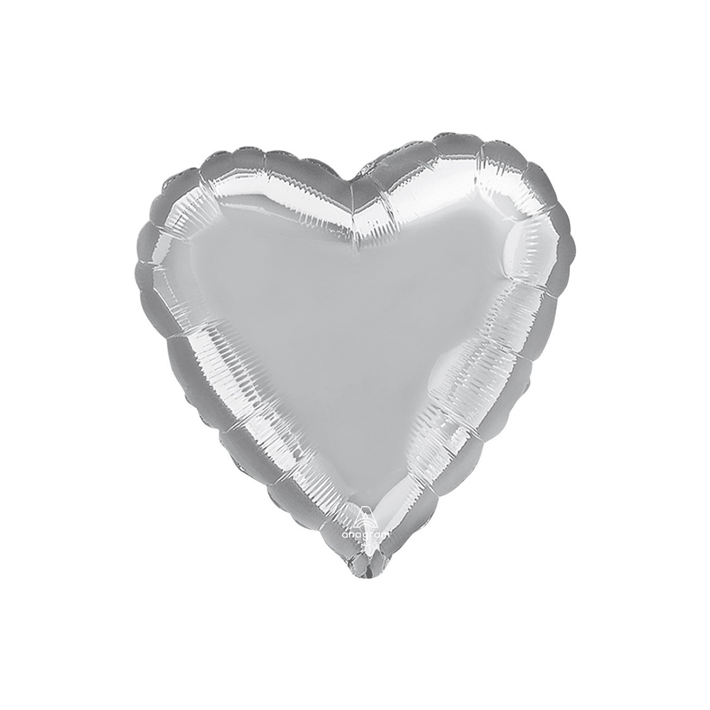CORAZON PLATEADO JUMBO HVD