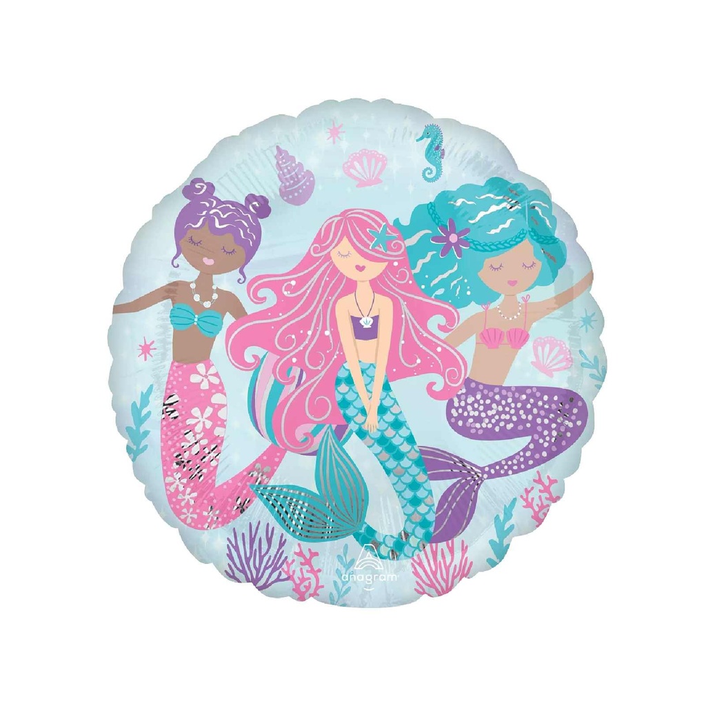 [CONV42889/02] 17C MET SHIMMERINGG MARMAID STANDARD ANAGRAM