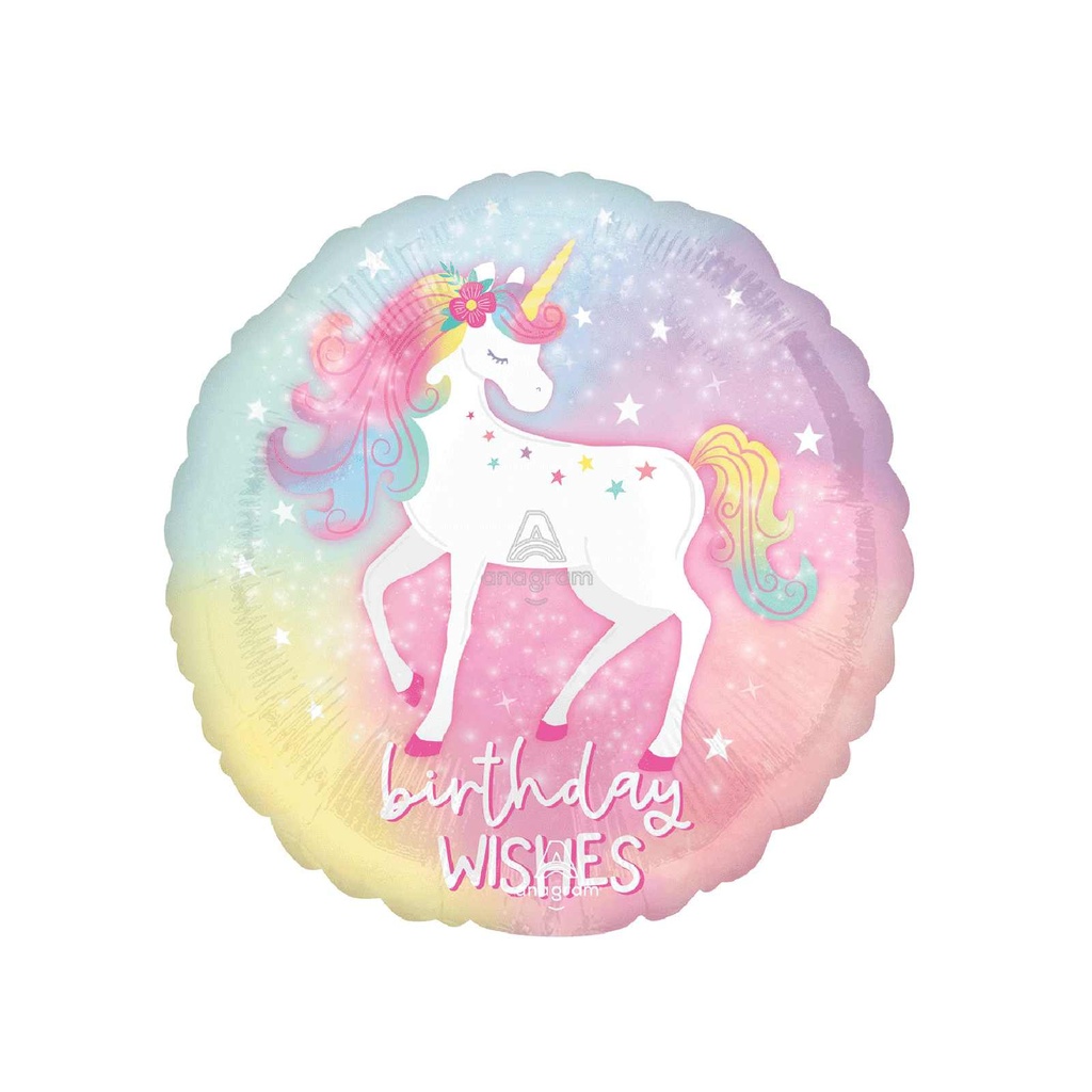 17C MET ENCHANTED UNICORN BIRTHDAY STANDARD