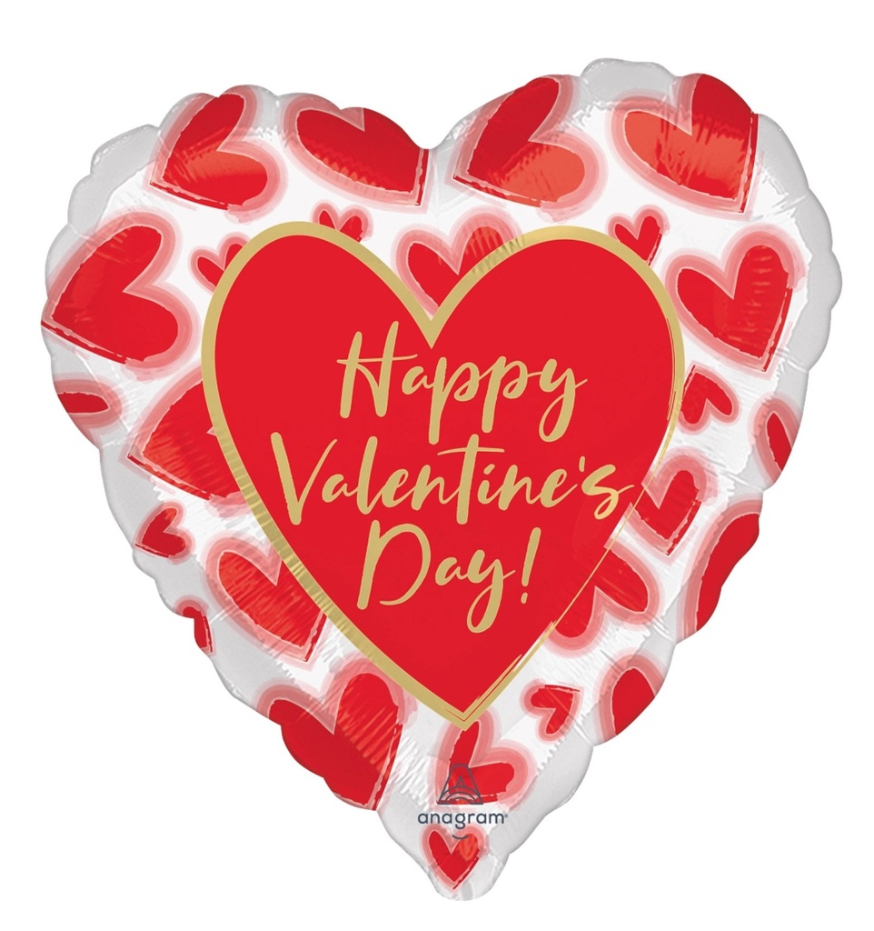 17H MET HVD BLUSH LINED HEARTS STANDARD HVD