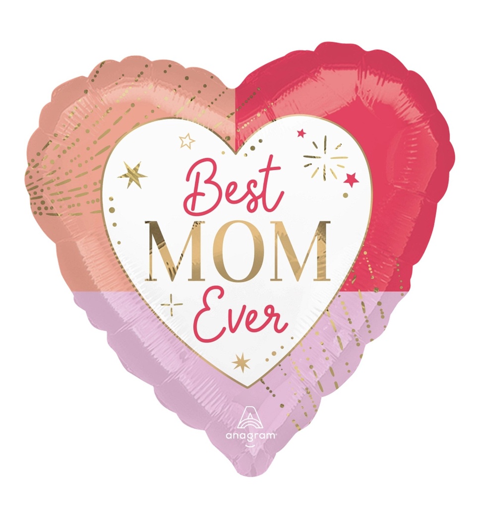 17H MET COLORFUL BEST MOM EVER STANDARD