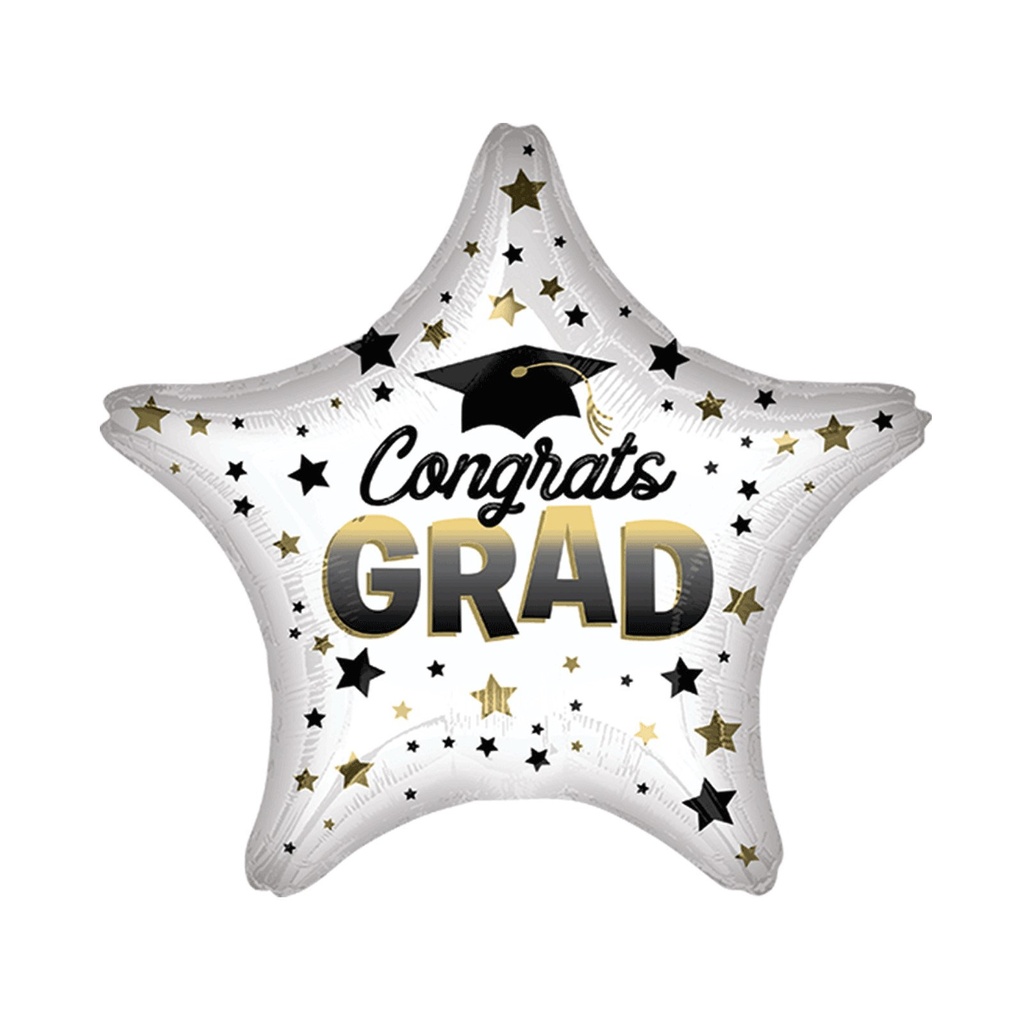 [CONV45457/02] 19S MET DIFFUSED OMBRE CONGRATS GRAD STANDARD