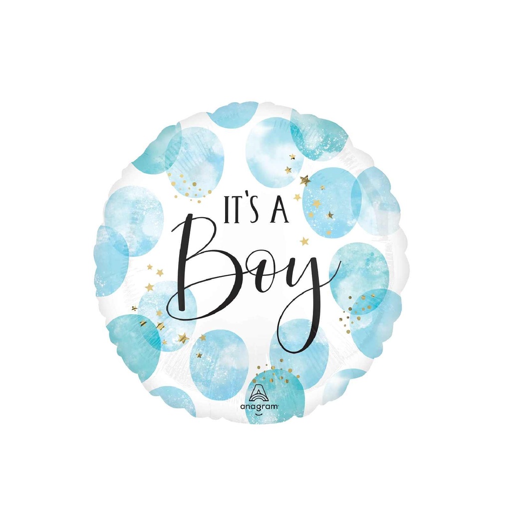 17C MET BABY BOY BLUE WATERCOLOR STANDARD