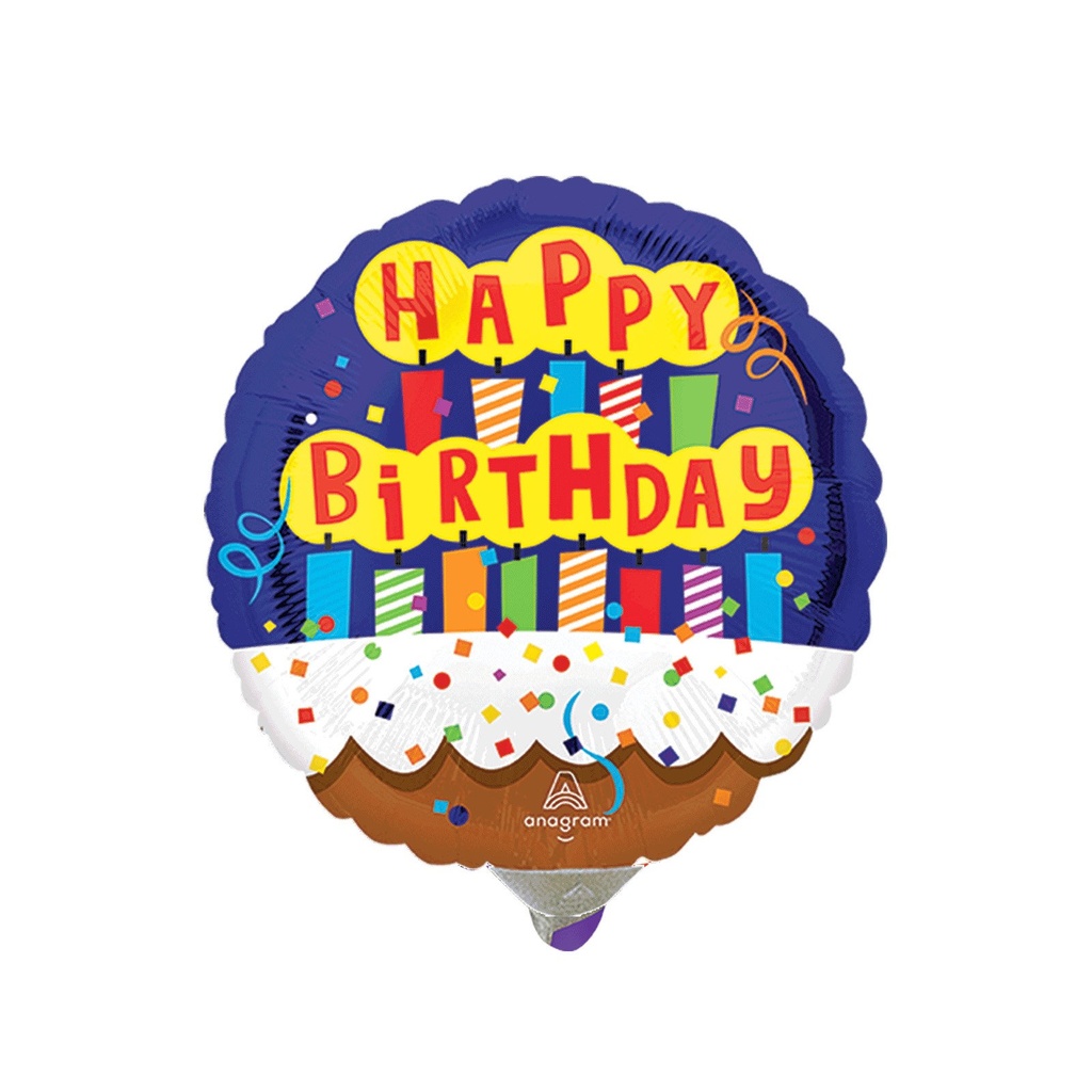 9C MET HAPPY BIRTHDAU CANDLES STANDARD
