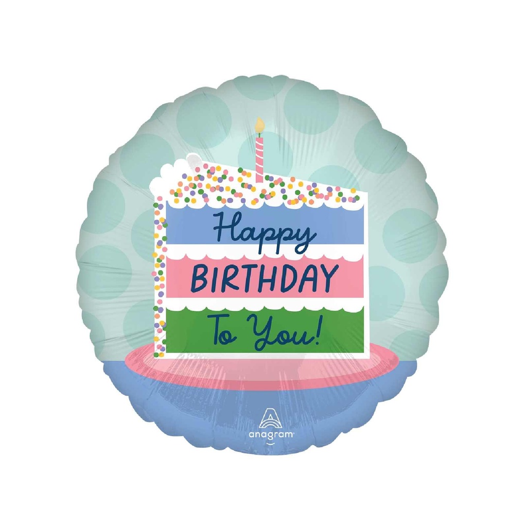 17C MET SATIN ARTUL FLORAL BDAY STANDARD