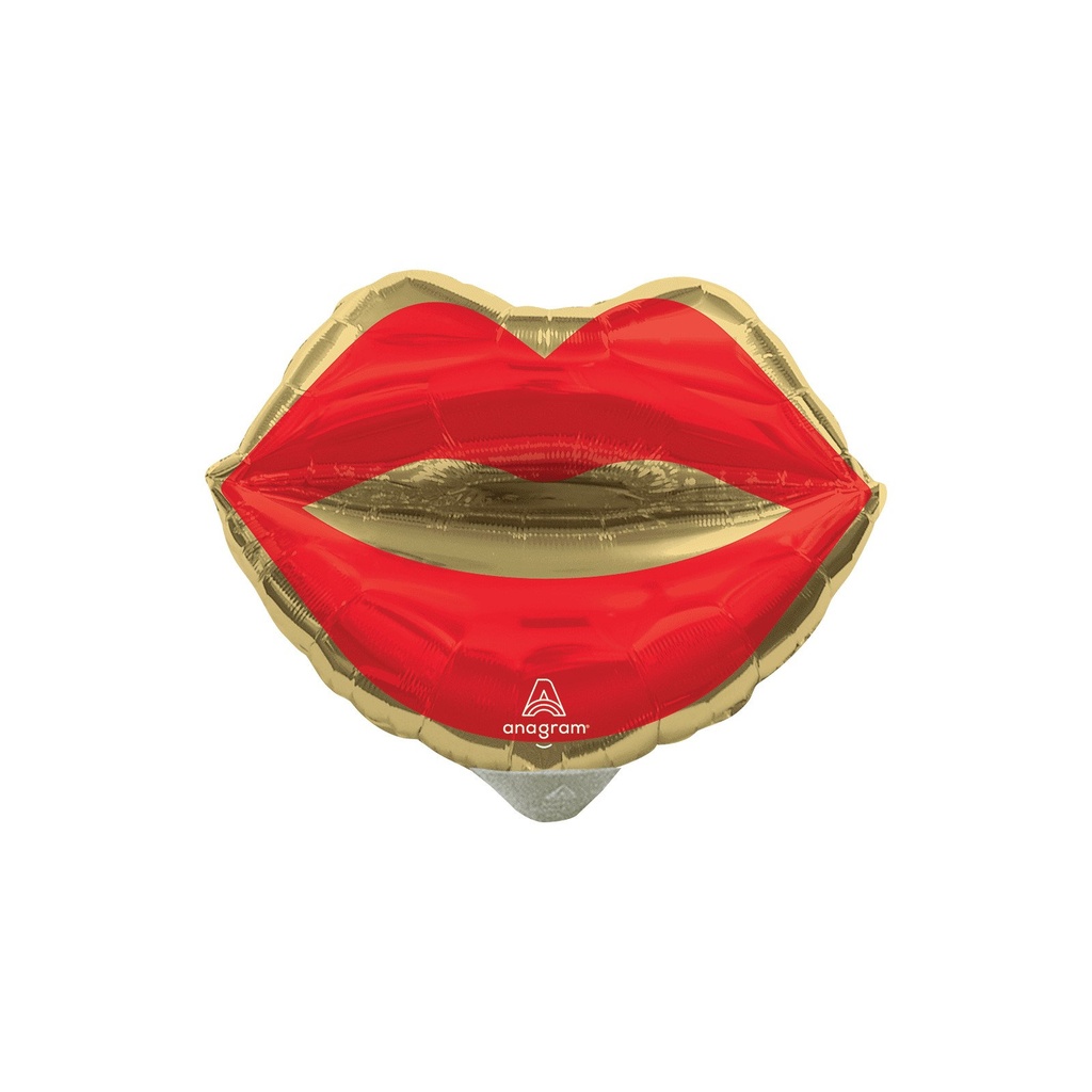 GLOBO MET KISS LIPS MINI HVD