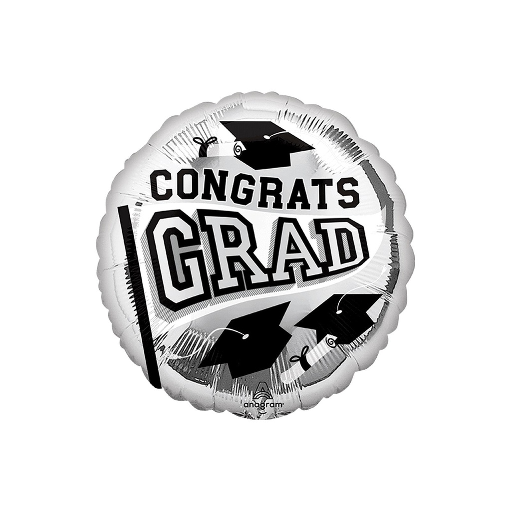 GRAD MET SCHOOL COLORS BE TRUE TO YOU STD SILVER