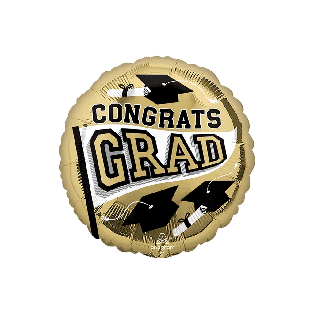 GRAD MET SCHOOL COLORS BE TRUE TO YOU GOLD