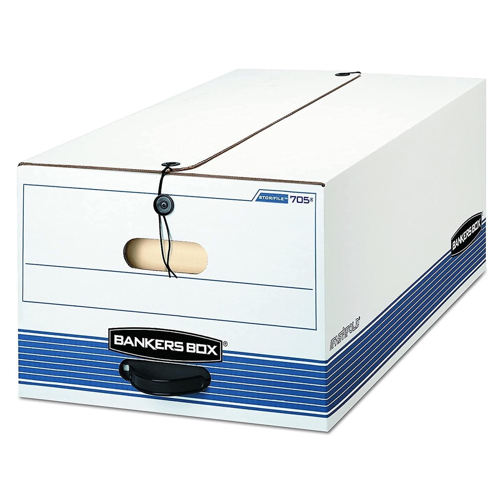 [FEL00705] CAJA PARA ARCHIVO TAMAÑO OFICIO CON TAPA BANKERS BOX 705 CON HILO