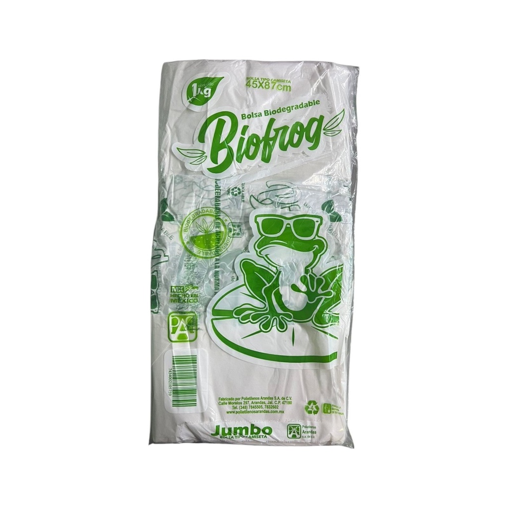 DES BOLSA CAMISETA JUMBO S/D BLANCA KILO