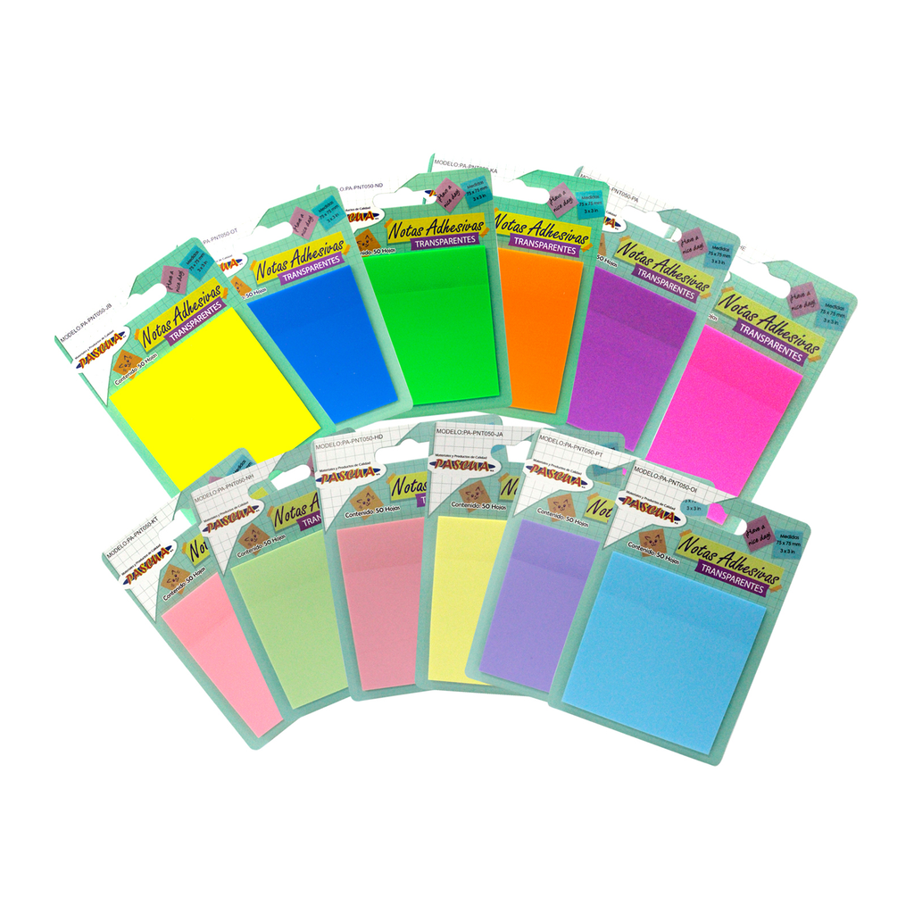 PET NOTAS ADESHIVAS V/COLORES