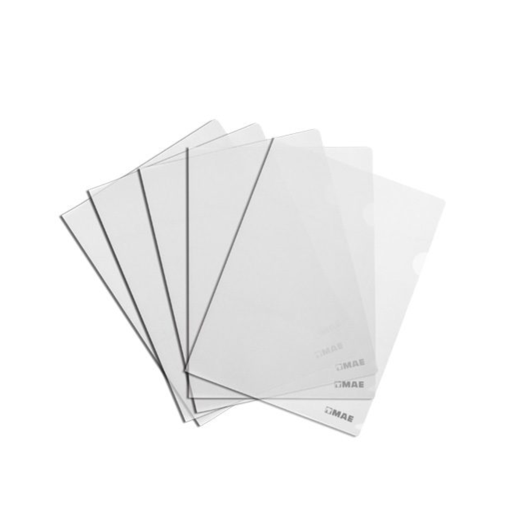 [MAEFL-10] FOLDER MAE TRANS. SELLADO L CARTA C/10PZS