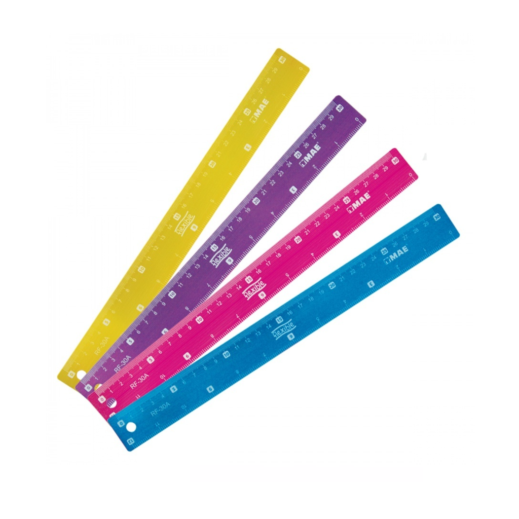 REGLA MAE ALUMINIO FLEXIBLE 30CM