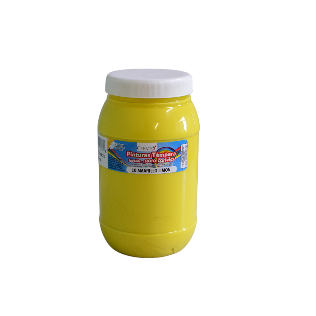 TEMPERA ESCOLAR 500ML V/COLORES CREATEX