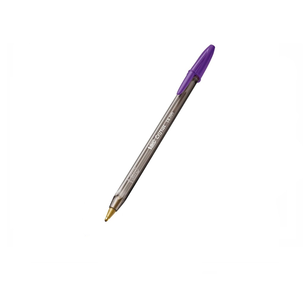 BOLIGRAFO BIC CRISTAL INTENSO FASHION 1.6MM MORADO