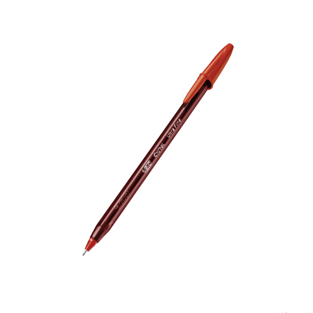 [070330198944] BOLIGRAFO BIC CRISTAL PRECISION Y SUAVIDAD 0.7MM ROJO