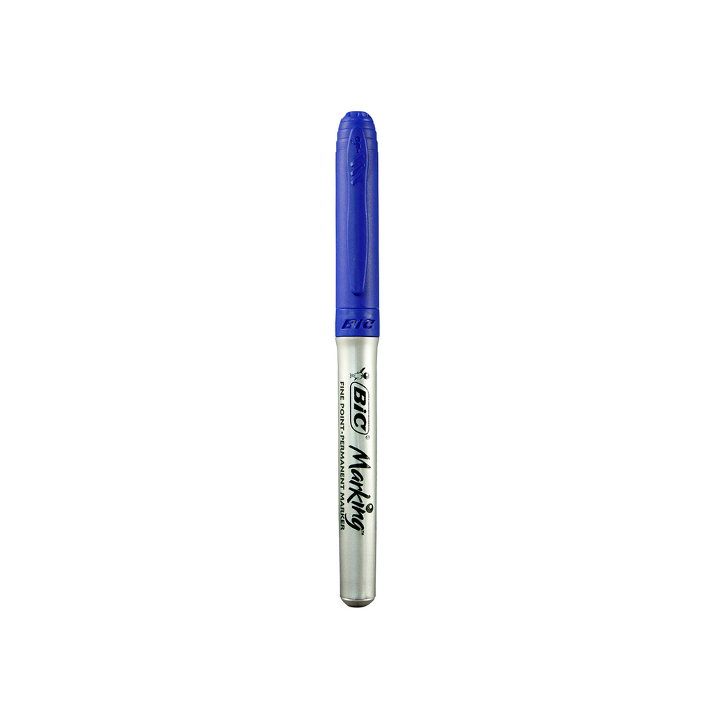 MARCADOR BIC PERMANENT MARKER AZUL