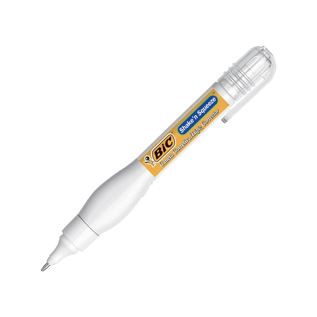 CORRECTOR LIQUIDO T/PLUMA BIC SHAKE'N SQ