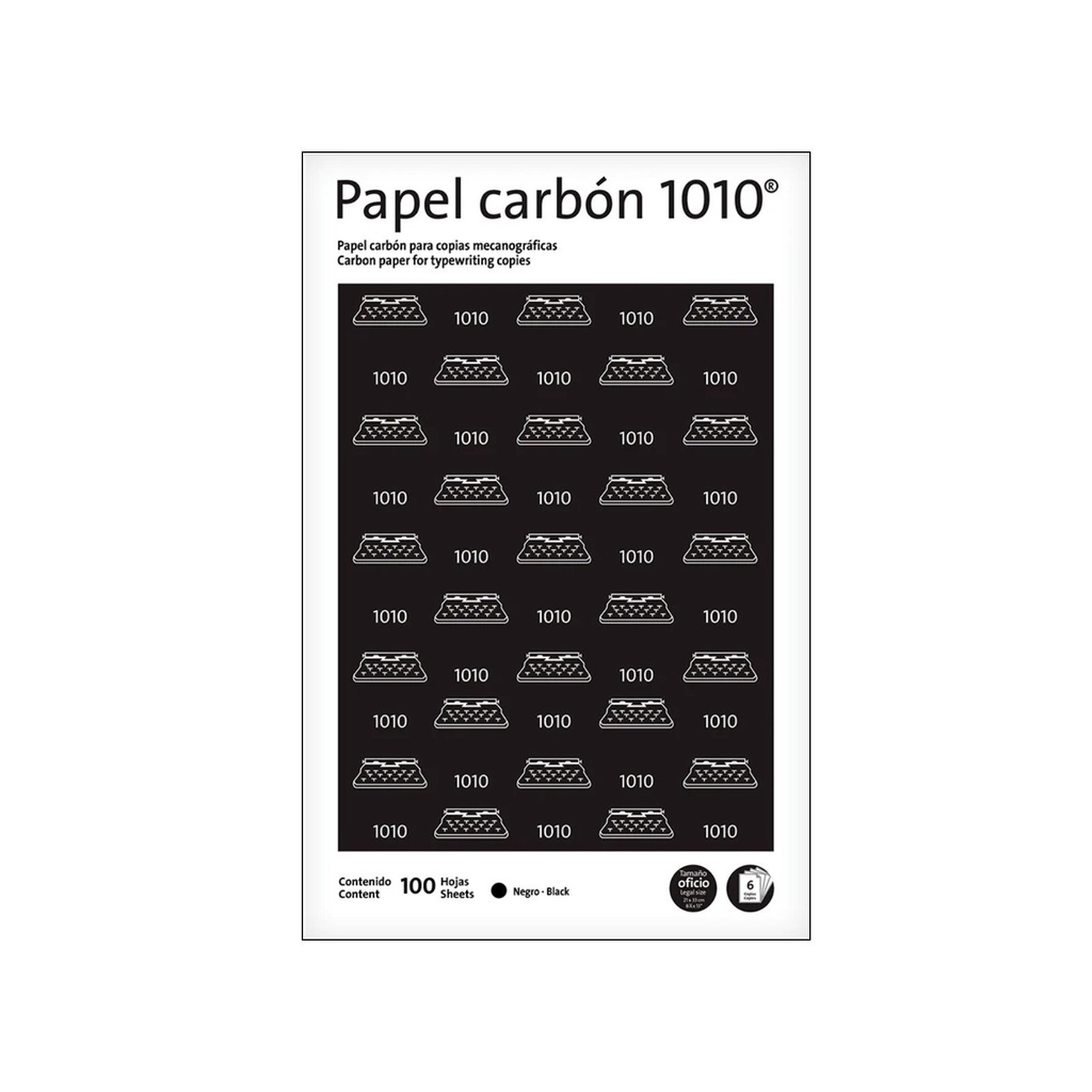 [10101017] PAPEL CARBON PELIKAN T/OFI 100P #1010