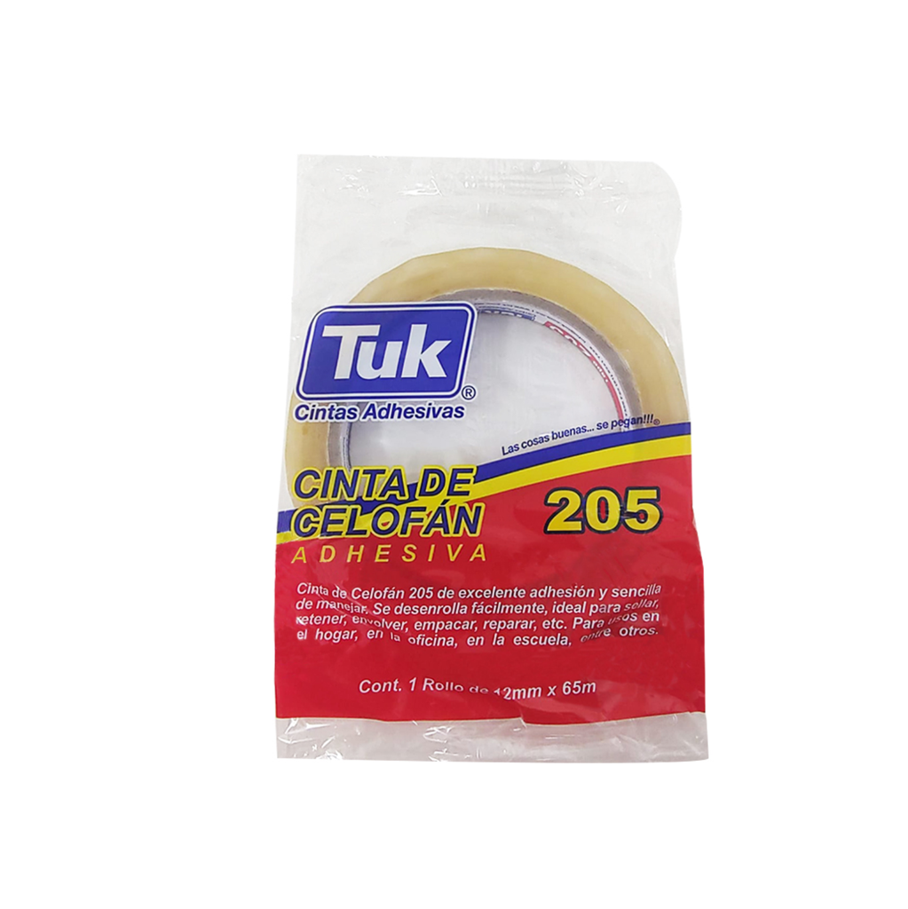 [721672004065] CINTA TRANSP. TUK 12X65  MOD. 205
