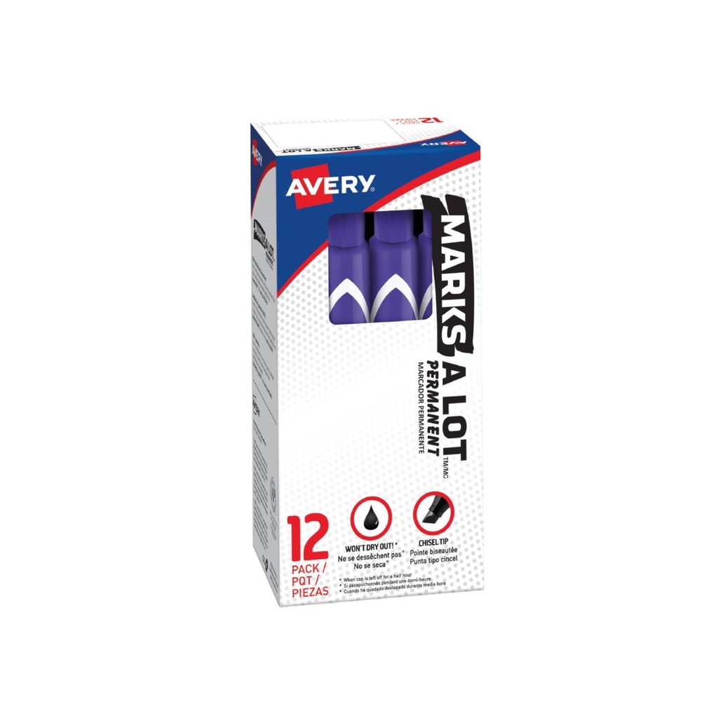 [AVR08884] MARCADOR PERMANENTE MARKS-A-LOT PURPURA