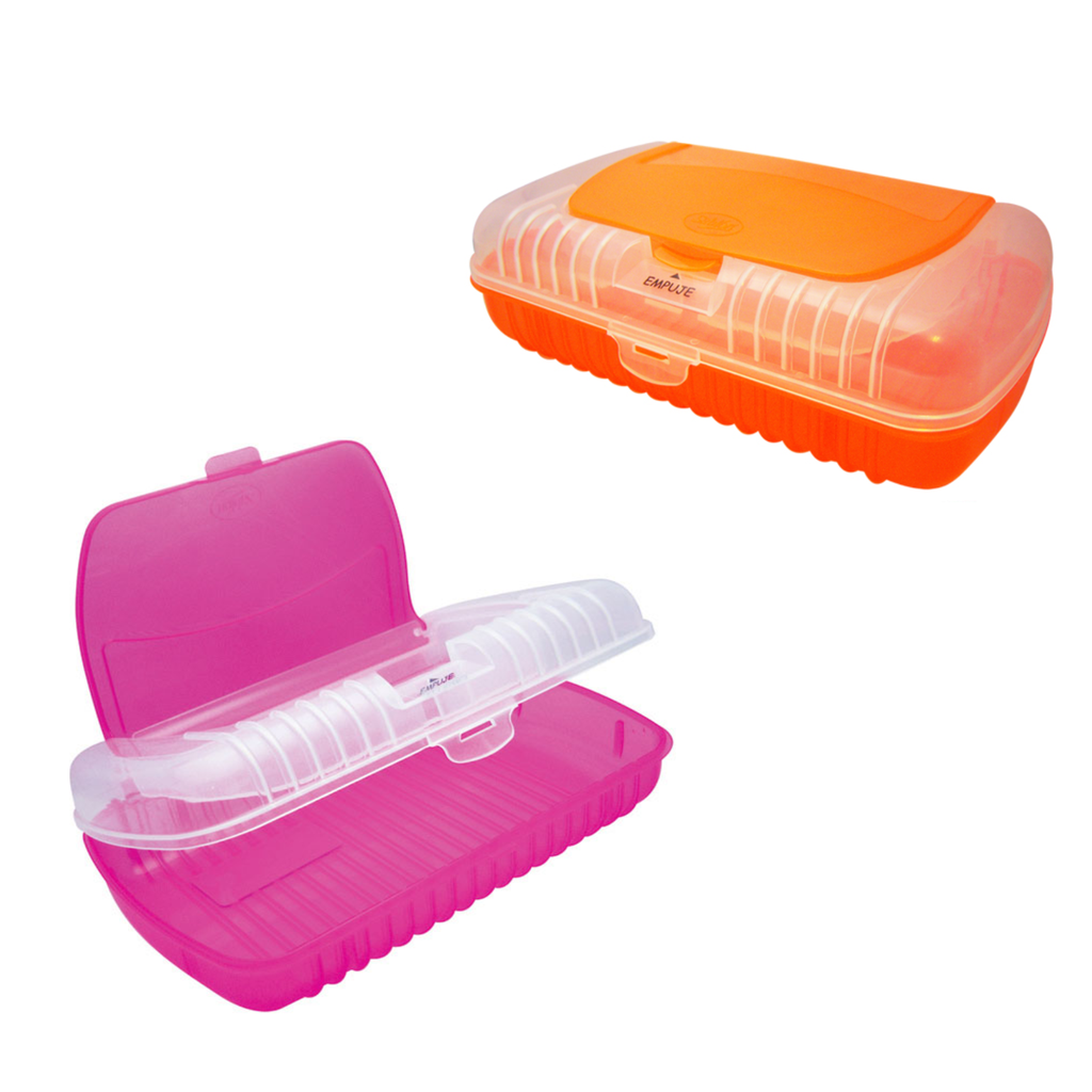 [AZO306.9014W] ESTUCHE SABLON ESCOLAR PARA LAPICES WACKY DOBLE