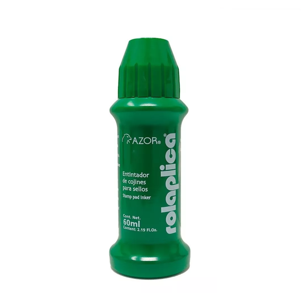 TINTA P/SELLOS AZOR VERDE