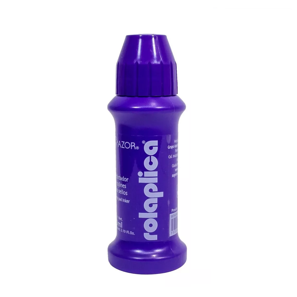 TINTA P/SELLOS AZOR VIOLETA