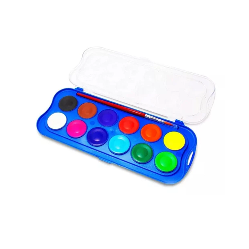 ACUARELAS VINCI 12 PASTILLAS 23MM