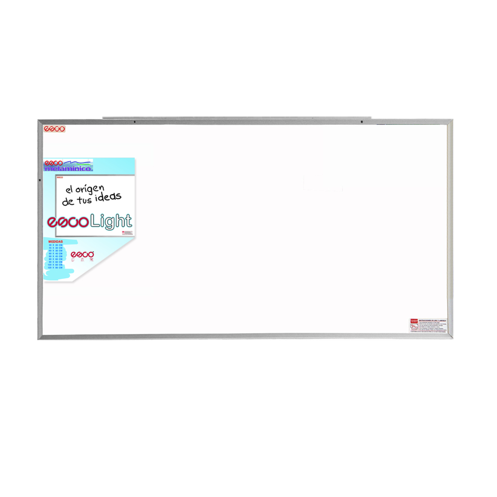 PIZARRON ESCOMELAMINICO BLANCO M/A 150X90