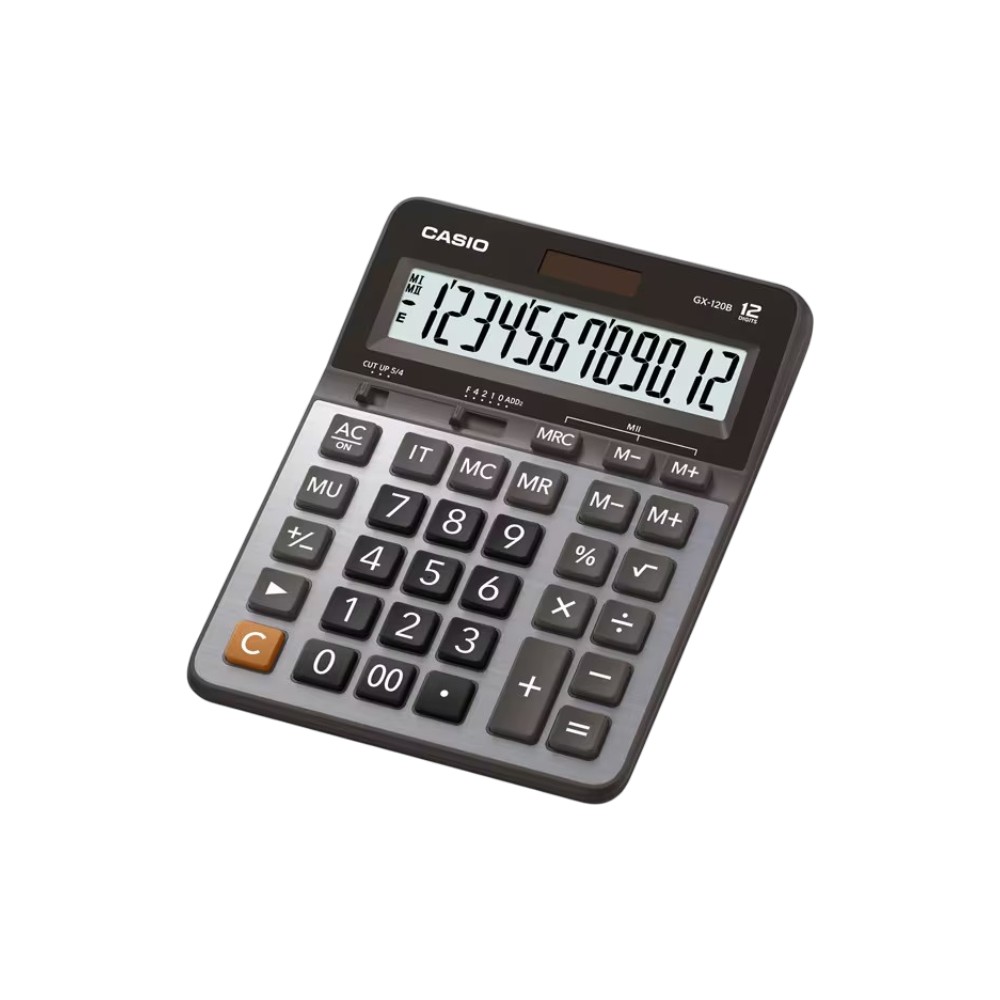 [GX-120B-W-DC] BASIC DESK GX-120B-W-DC CALCULADORA CASIO