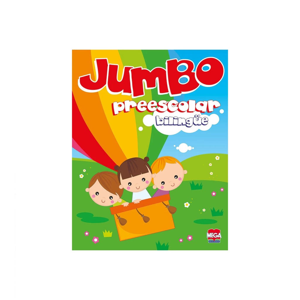LIBRO P/ILUMINAR JUMBO PREESCOLAR C/224PAG. MEGA LORUSSE