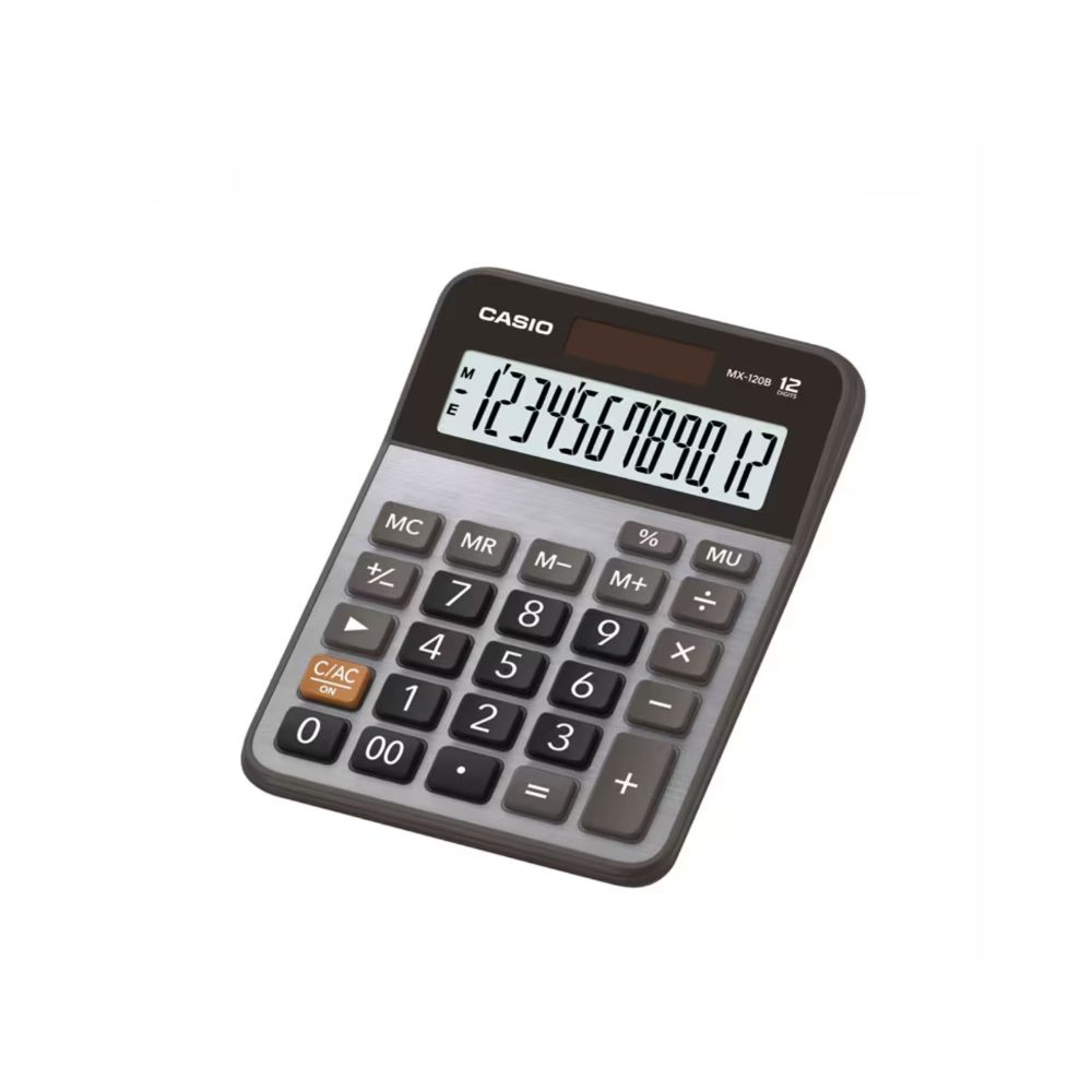 [MX-120B-S-MC] CALCULADORA CASIO BASIC JUST MX-120B