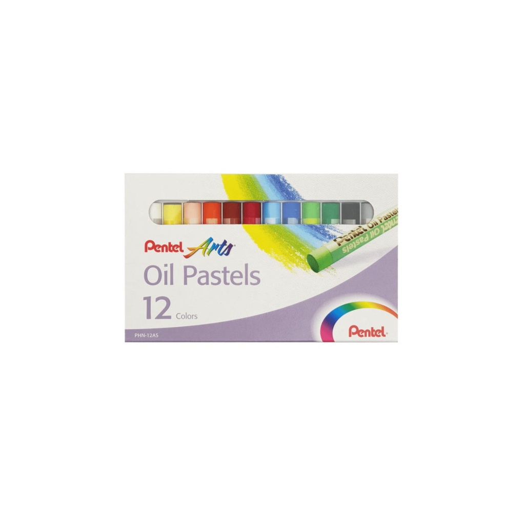 [PENPHN12] COLORES PENTEL AL PASTEL DE ACEITE C/12