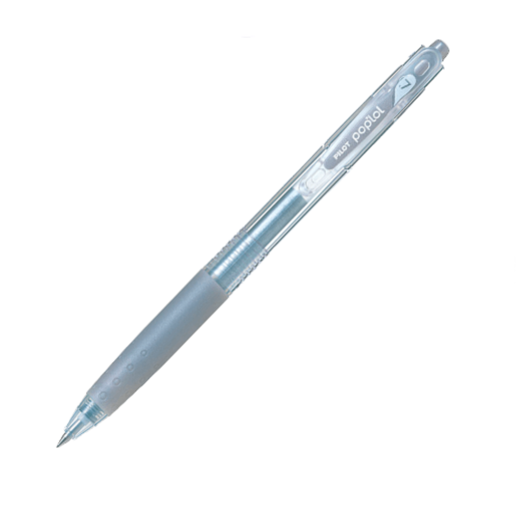[PIL18046] BOLIGRAFO POP LOL FINO GEL PLATA (SILVER)