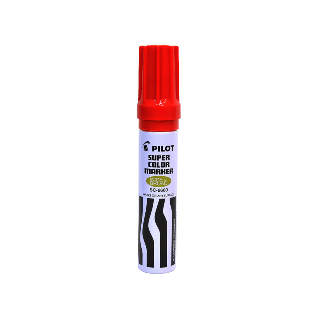 MARCADOR PERMANENTE PILOT JUMBO ROJO