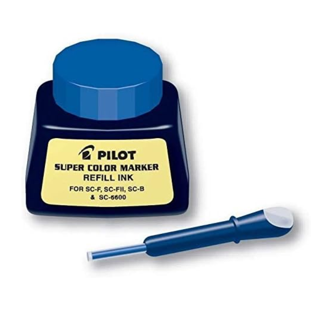 TINTA RELLENO MARCADOR PILOT AZUL