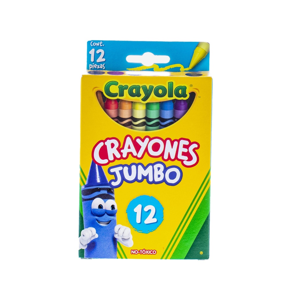 COLORES CRAYOLA JUMBO C/12