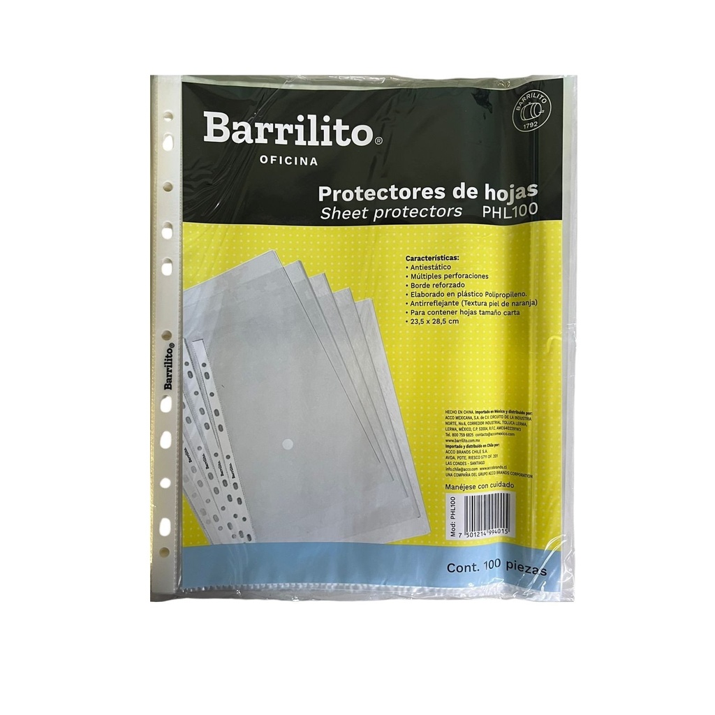 Protectores de hojas ligeros