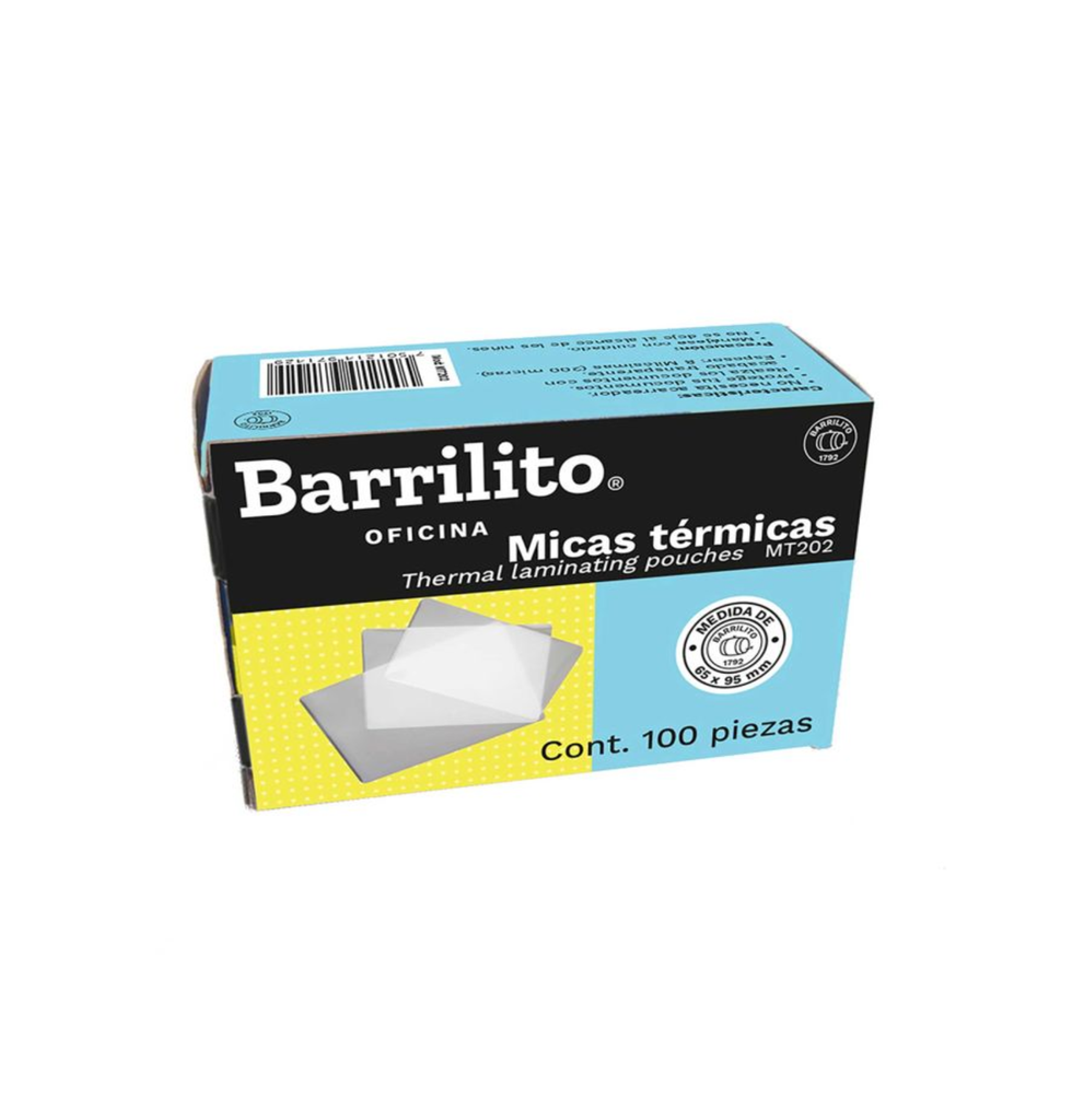 Micas térmicas 65x95mm caj c/100