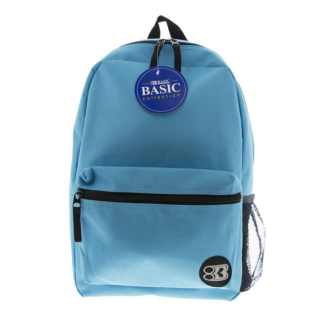 [BAZ1035] MOCHILA BAZIC 16" #1035 CYAN