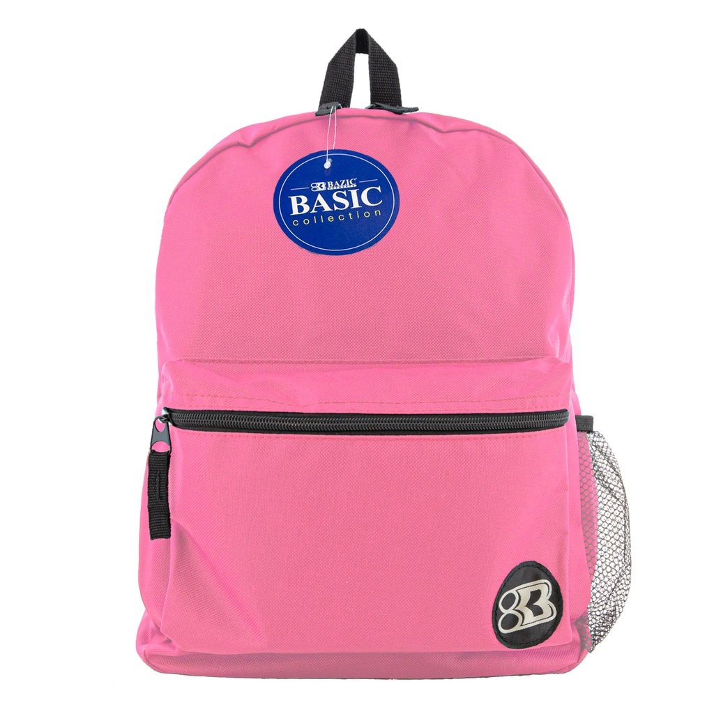 [BAZ1036] MOCHILA BAZIC 16" #1036 FUCHSIA