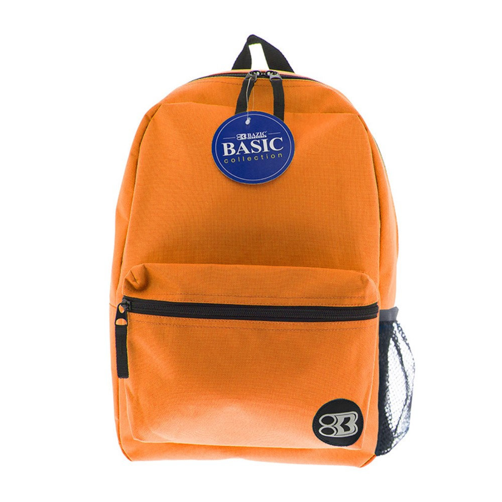 [BAZ1038] MOCHILA BAZIC 16'' #1038 ORANGE